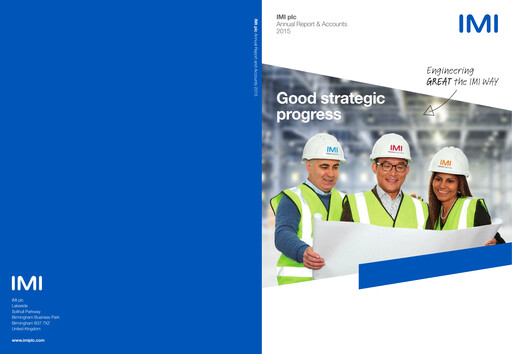 Thumbnail IMI plc Annual Report 2015
