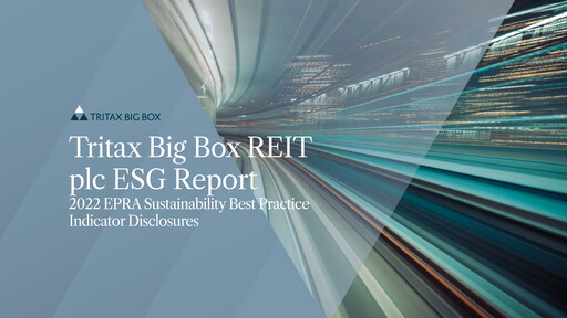 Thumbnail Tritax Big Box REIT ESG Report 2022