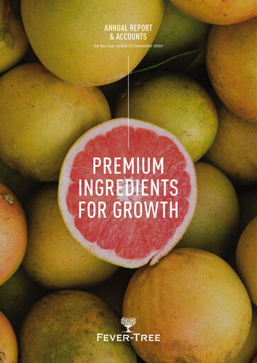Thumbnail Fever-Tree Drinks Annual Report 2021