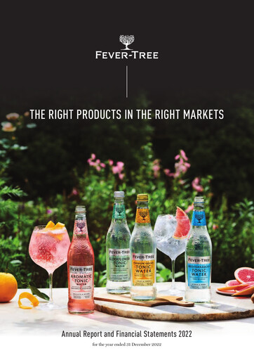 Thumbnail Fever-Tree Drinks Annual Report 2022