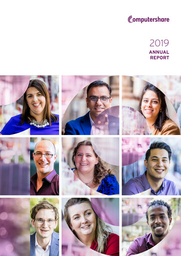 Thumbnail Computershare Annual Report 2019