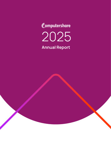 Thumbnail Computershare Annual Report 2025