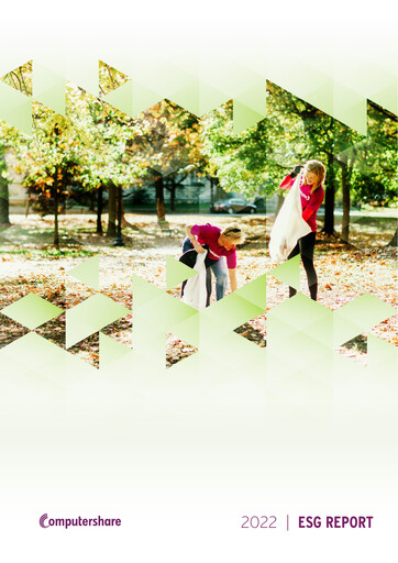 Thumbnail Computershare ESG Report 2022