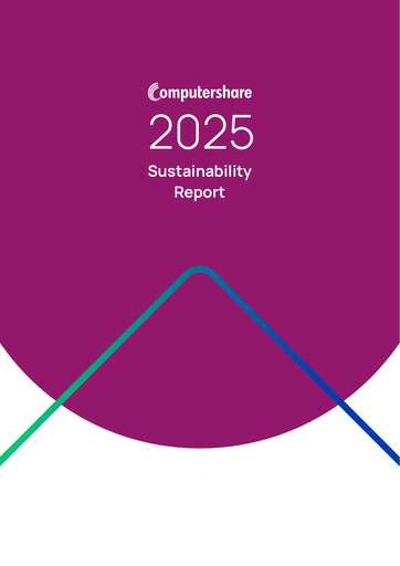 Vorschaubild Computershare Nachhaltigkeitsbericht 2025