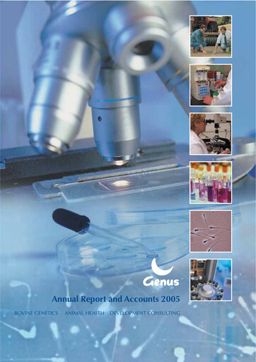 Thumbnail Genus Annual Report 2005