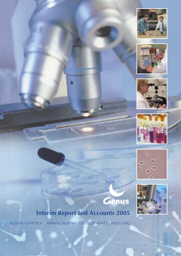 Thumbnail Genus Half-year Report 2005-h1