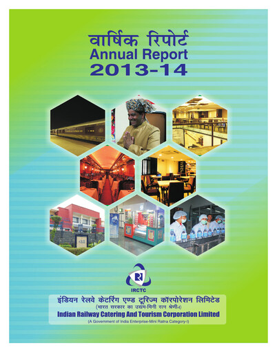 Thumbnail Indian Railway Catering & Tourism Annual Report 2013-2014