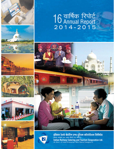 Thumbnail Indian Railway Catering & Tourism Annual Report 2014-2015