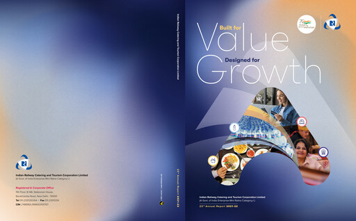 Thumbnail Indian Railway Catering & Tourism Annual Report 2021-2022