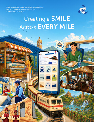 Thumbnail Indian Railway Catering & Tourism Annual Report 2025-2026