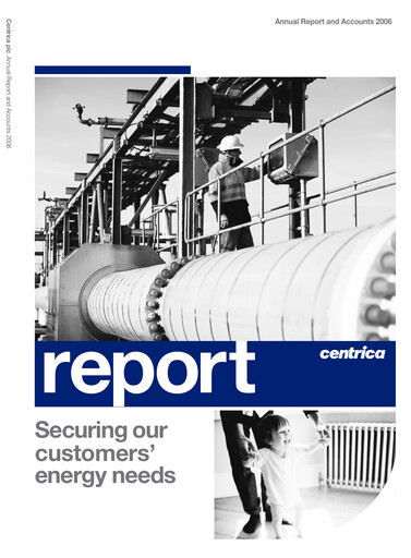 Miniature Centrica Rapport annuel 2006
