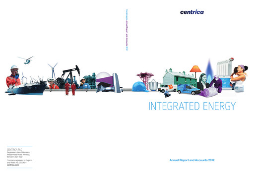 Miniature Centrica Rapport annuel 2012