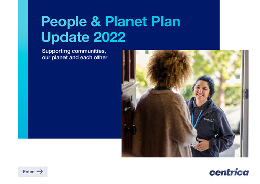 Thumbnail Centrica ESG Report 2022
