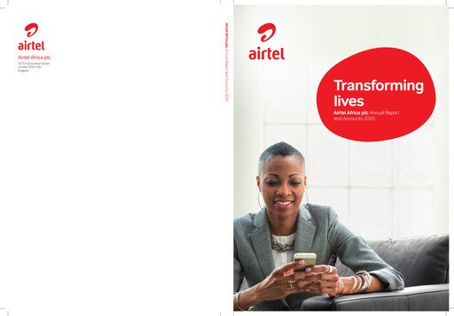 Thumbnail Airtel Africa Annual Report 2020