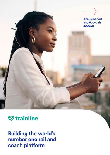 Thumbnail Trainline Annual Report 2020-2021
