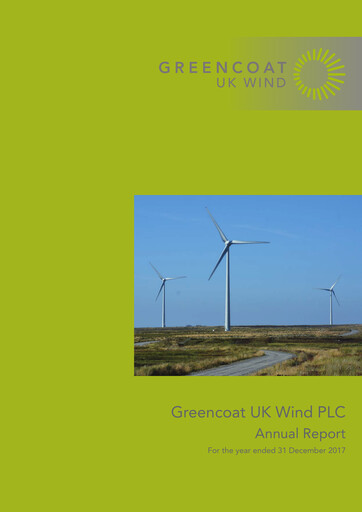 Miniature Greencoat UK Wind Rapport annuel 2017