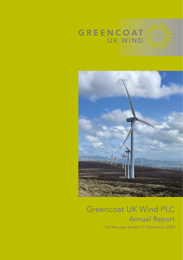 Miniature Greencoat UK Wind Rapport annuel 2024