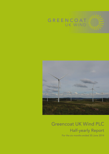 Thumbnail Greencoat UK Wind Half-year Report 2014-h1