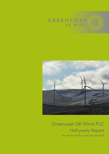 Thumbnail Greencoat UK Wind Half-year Report 2016-h1