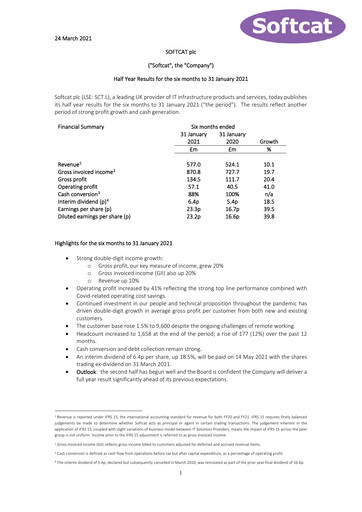 Thumbnail Softcat Half-year Report 2021-h1
