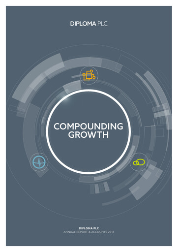 Thumbnail Diploma plc Annual Report 2018