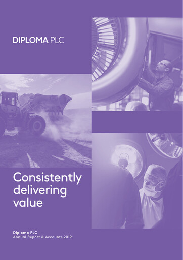 Thumbnail Diploma plc Annual Report 2019