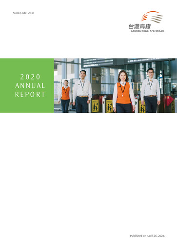 Thumbnail Taiwan High Speed Rail Annual Report 2020