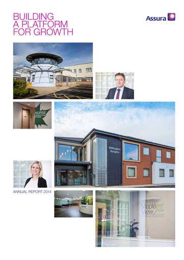 Thumbnail Assura Plc Annual Report 2014