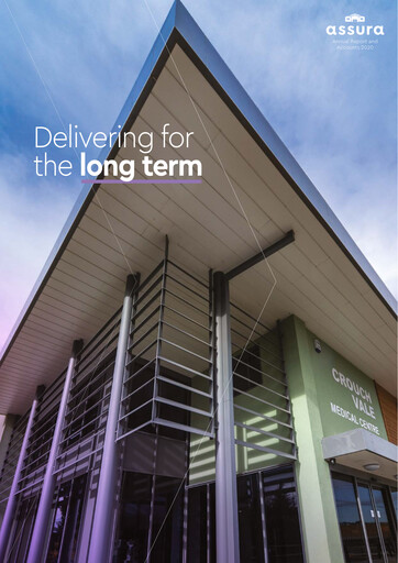 Thumbnail Assura Plc Annual Report 2020