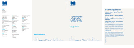 Thumbnail Man Group Annual Report 2009
