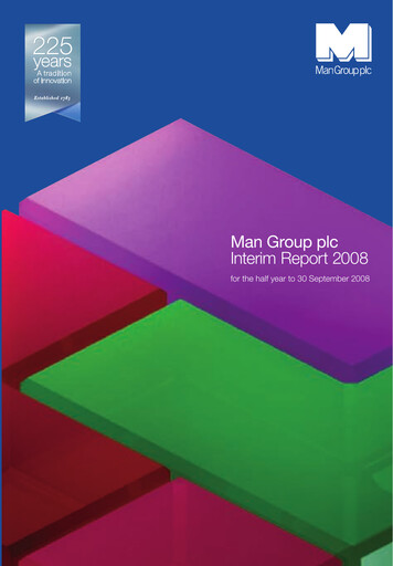 Thumbnail Man Group Half-year Report 2008-h1