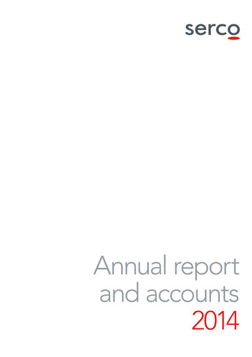 Thumbnail Serco Group Annual Report 2014