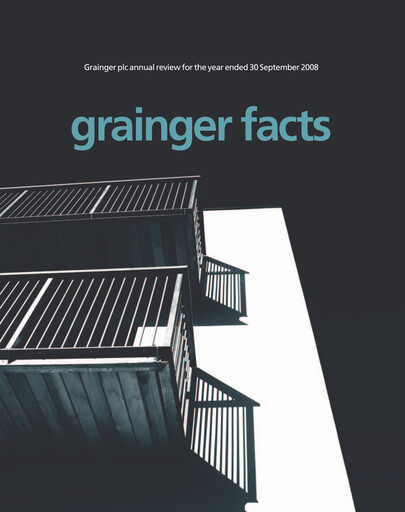 Thumbnail Grainger plc Annual Report 2008