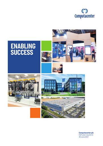 Thumbnail Computacenter Half-year Report 2021-h1