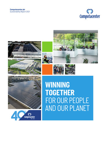 Vorschaubild Computacenter Nachhaltigkeitsbericht 2021