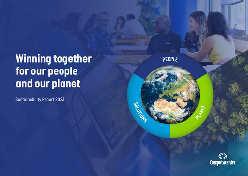 Vorschaubild Computacenter Nachhaltigkeitsbericht 2023