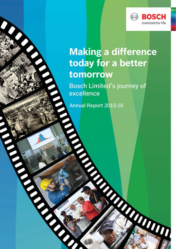 Thumbnail BOSCH India Annual Report 2015-2016