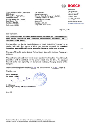 Thumbnail BOSCH India Quarterly Report 2024-q1