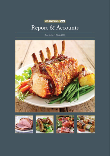 Thumbnail Cranswick Annual Report 2011