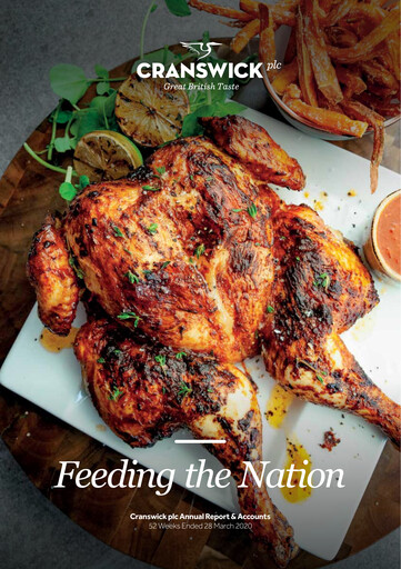 Thumbnail Cranswick Annual Report 2020