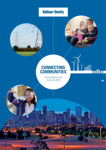 Thumbnail Balfour Beatty Annual Report 2013