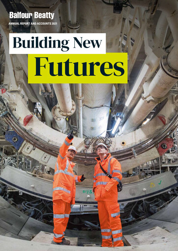 Thumbnail Balfour Beatty Annual Report 2021