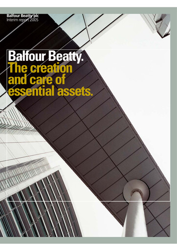 Miniature Balfour Beatty Rapport semestriel 2005-h1