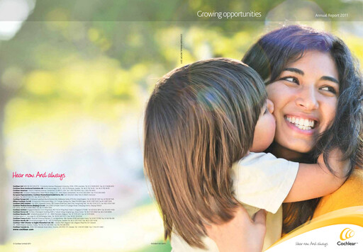 Thumbnail Cochlear Annual Report 2011