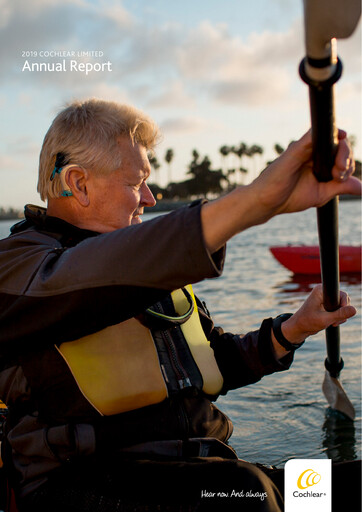 Thumbnail Cochlear Annual Report 2019