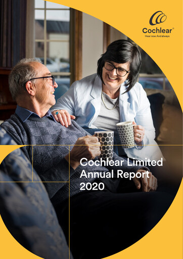 Thumbnail Cochlear Annual Report 2020
