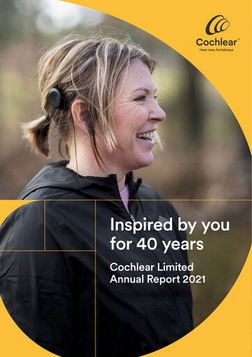 Thumbnail Cochlear Annual Report 2021