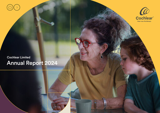 Thumbnail Cochlear Annual Report 2024