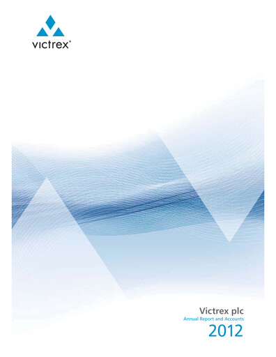 Thumbnail Victrex Annual Report 2012
