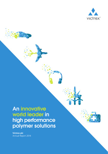 Thumbnail Victrex Annual Report 2014